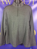 Men’s 2XL APT.9 1/4 Zip Pullover Fleece Sweater Jacket Gray