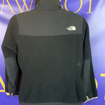 Women’s Medium North Face Denali Full Zip In Fleece Sweater Black Jacket