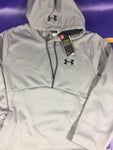 Men’s Medium Under Armour Hoodie Gray Storm Sweater Jacket