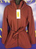 Women’s Medium Columbia Full Zip Jacket Maroon Sample