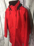 Men’s Small Vintage Eddie Bauer Rain Coat Gore-Tex Red