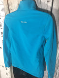 Kids Girls Youth Large Spyder 1/4 Zip Pullover fleece sweater Blue