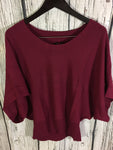 Women’s Apt.9 Pullover Cover Sweater Top Red