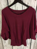 Women’s Apt.9 Pullover Cover Sweater Top Red