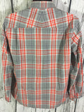 Men’s Medium The North Face LS Shirt Plaid Snap Button