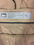 Men’s 40w REI Cargo Shorts Brown Long