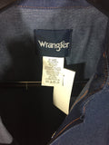 Men’s Wrangler Authentic Work Western 16x36 Shirt  Blue Jean