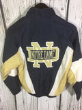 Kids Youth Medium Vintage Champion NOTRE DAME Windbreaker