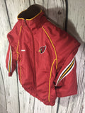 Kids Medium (5/6) Arizona Cardinals windbreaker Jacket red Reebok