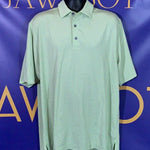 Men’s Large FootJoy Golf Polo Shirt Green