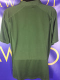 Men’s 2XL North Face Polo Shirt Green FlashDry Golf