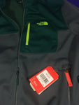 Men’s XL The North Face SoftShell Jacket APEX Gray Green