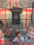 Men’s Medium The North Face LS Shirt Plaid Snap Button