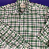 Men’s Large Eddie Bauer Flannel shirt LS Green