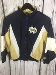 Kids Youth Medium Vintage Champion NOTRE DAME Windbreaker