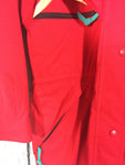 Men’s Small Vintage Eddie Bauer Rain Coat Gore-Tex Red