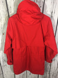 Men’s Small Vintage Eddie Bauer Rain Coat Gore-Tex Red