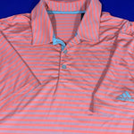 Men’s XL Adidas Polo Golf Shirt Orange SS