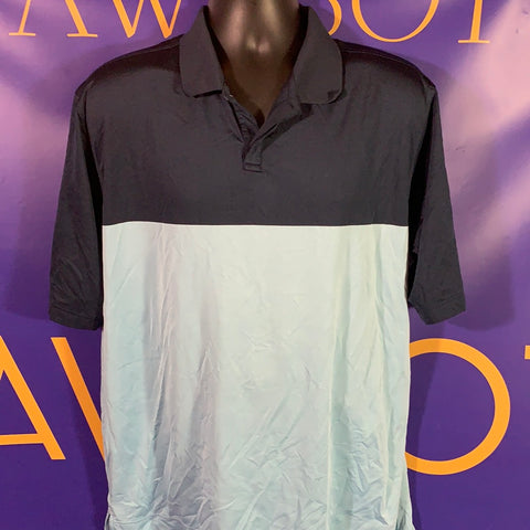 Men’s XL FootJoy FJ Golf Polo Shirt Blue SS