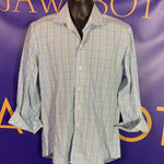 Men’s 16 LEDBURY LS Dress Shirt Slim fit Button Up Blue