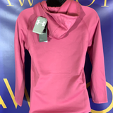 Kids Girls Youth Medium Under Armour Hoodie Sweater Pink ColdGear sweater