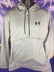 Men’s Medium Under Armour Hoodie Gray Storm Sweater Jacket