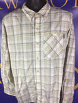 Men’s Large Columbia Insect Blocker LS Shirt Button Up Plaid