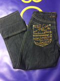 Men’s 34x34 AIR JORDAN Vintage Black Cat Fit Jeans