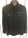 Men’s Large Sean John Long Sleeve Shirt Black