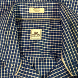 Men’s Medium Peter MILLAR LS Button Up Shirt Blue