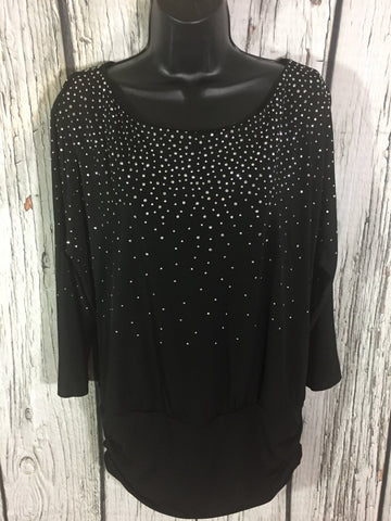 Women’s XL White House Black Market Top Shirt Sparkle