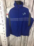 Men’s Large Detroit Lions NFL Jacket Windbreaker Reebok