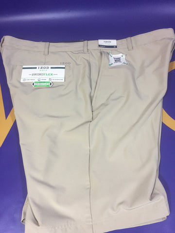 Men’s 42w IZOD Golf SwingFlex Short Khaki