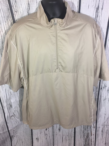 Men’s XL Greg Norman Pullover Golf free swing  Tan