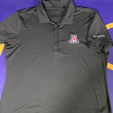 Women’s XL Columbia Shirt Golf Polo U of A Wildcats Gray