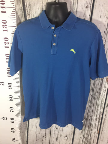 Men’s Large Tommy Bahama Polo Shirt Blue