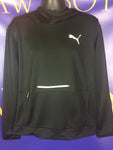 Men’s PUMA DRYCELL Hoodie Pullover Shirt Black Running L