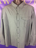 Men’s XL Columbia Button Up Shirt LS Blue