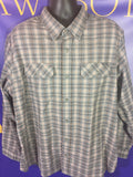 Men’s 2XL Eddie BAUER Flannel LS Shirt Button Up