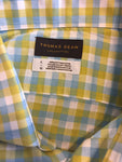 Men’s Large Thomas Dean LS Dress Shirt Button Up