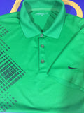 Men’s Large NikeGolf Polo Shirt Green Dri-fit