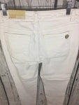 Women’s (6) MICHAEL KORS SELMA SKINNY Jeans White Pants