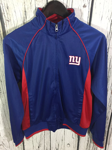 Women’s Medium NFL Team Apparel NY Giants Full Zip Jacket Blue