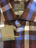 Men’s Small Thomas Dean LS Button Up Dress Shirt