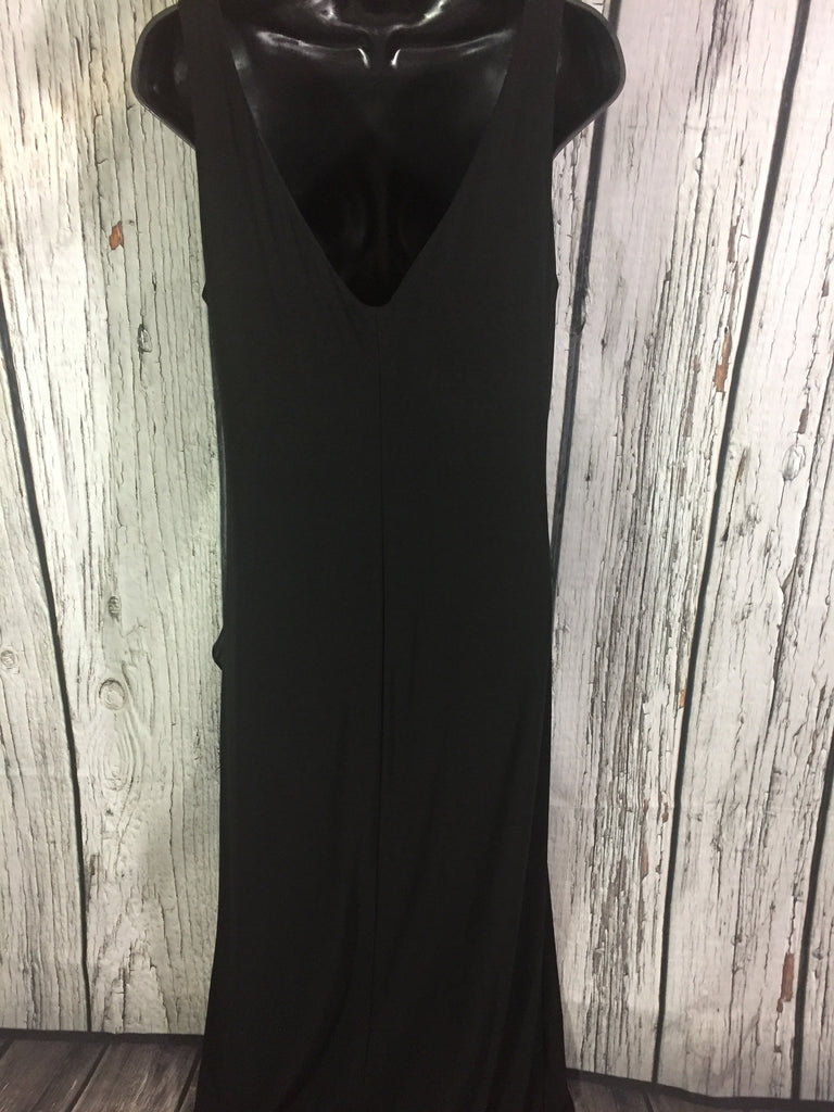 Women's (14) BETSY ADAM Long Dress Black JAWSBOT Women's (14) BETSY ADAM Long Dress Black JAWSBOT