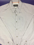 Men’s Large ORVIS Button Down Shirt LS Blue