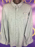 Men’s XXL Columbia PFG Omni shade LS Shirt Blue