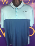 Men’s XXL NikeGolf Polo Shirt Standard Fit Blue