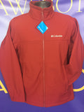 Men’s Small Or Medium Columbia SoftShell Jacket Red