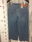 Women’s 29x25 Levi’s Jeans 721 Mile High Cropped Wide Leg Pants